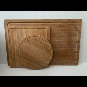 Set of 3 Wood Cutting Boards